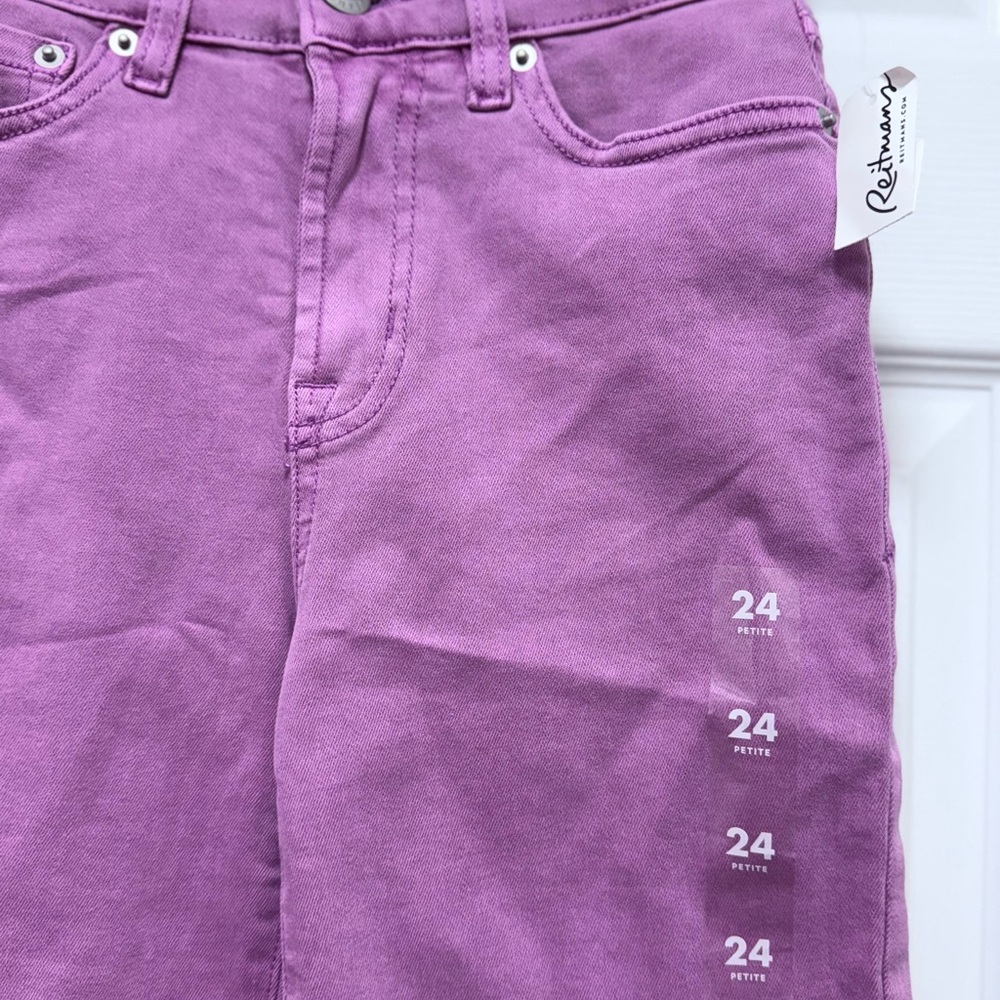 Reitmans Straight-Leg Jeans – Size 24 Petite – NWT – $30